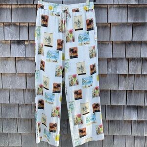 C&C California Scenic Print Pants